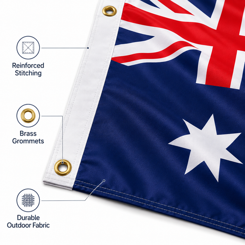 Australian Flag — Large Outdoor (90×180cm)