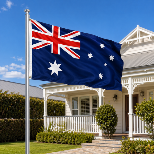 Australian Flag — Table & Indoor (30x60cm)