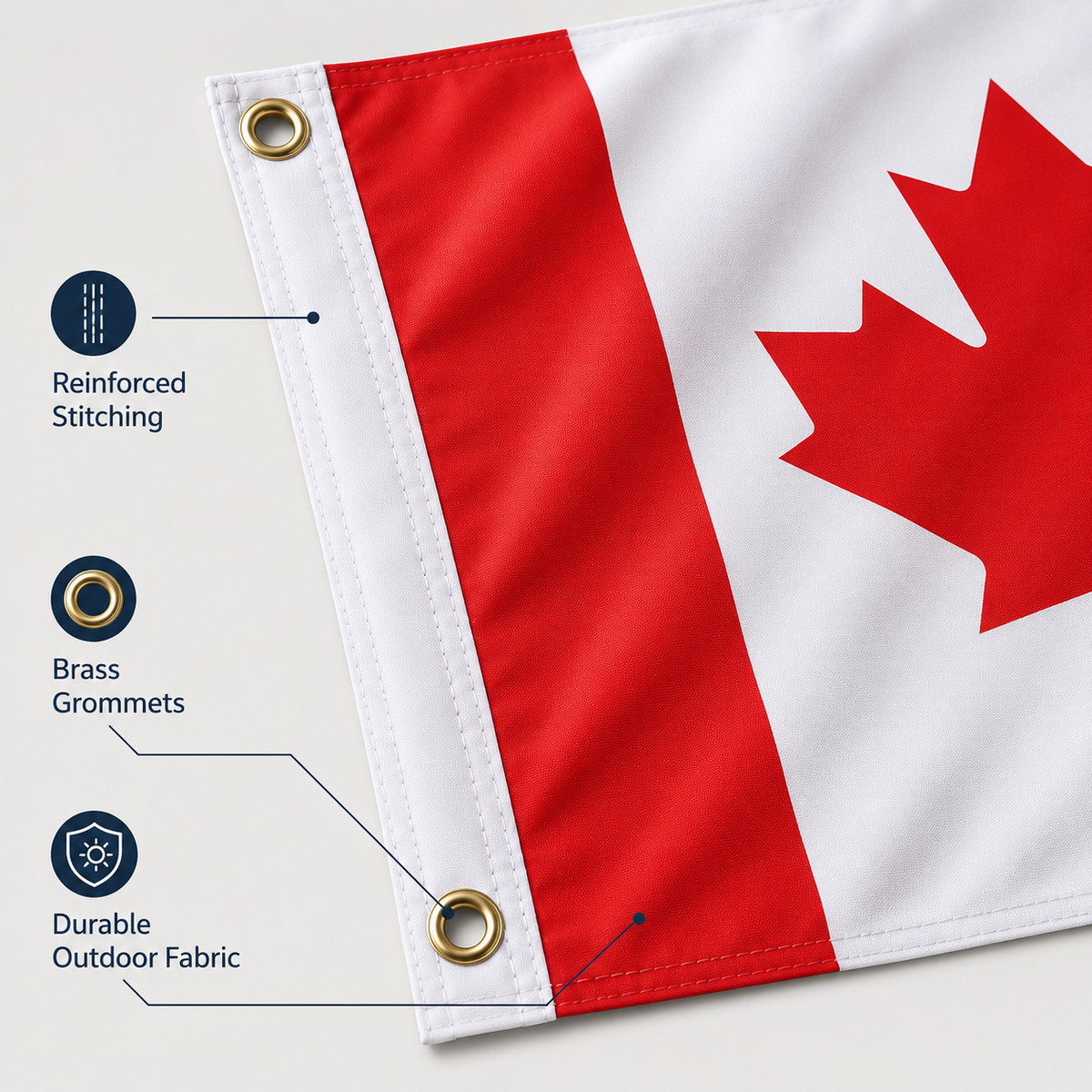 Canadian Flag — Large Outdoor (90x180cm)