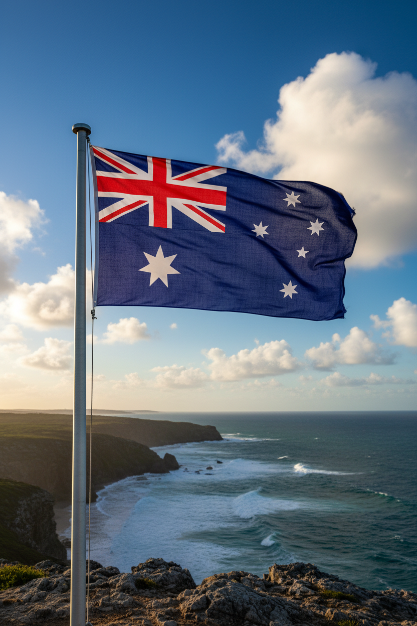 Australian Flag — Large Outdoor (90×180cm)